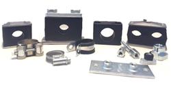 Pipe clamps and hose clips